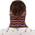 Multicolor Wave Pattern Face Covering Bandana (Adult) View2