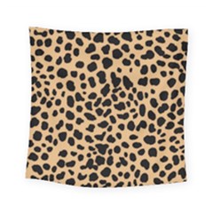 Leopard Skin Pattern Square Tapestry (small) by Bedest