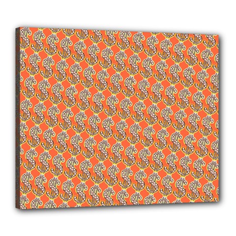 Diamond Dollar Sign Pattern Canvas 24  X 20  (stretched) by ExtraAwesomeSauce