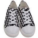 Stylish Coffee Cup Pattern Men s Low Top Canvas Sneakers View1