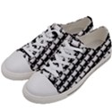 Stylish Coffee Cup Pattern Men s Low Top Canvas Sneakers View2