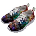 Cosmic Owls Pattern Kids Athletic Shoes View2