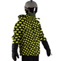 Royalty Inspired Crown Pattern Men s Zip Ski and Snowboard Waterproof Breathable Jacket View3