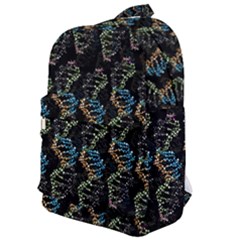 Multicolored Dna Strand Art Classic Backpack by ExtraAwesomeSauce