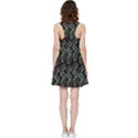 Multicolored DNA Strand Art Inside Out Racerback Dress View2