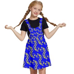 Eye Of Horus Pattern Kids  Apron Dress by ExtraGoodSauce