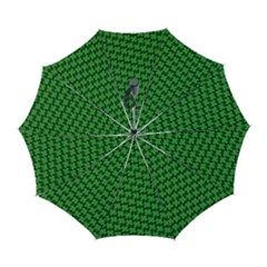 St  Patrick s Day Clovers Automatic Folding Umbrella With Case (large) by ExtraAwesomeSauce