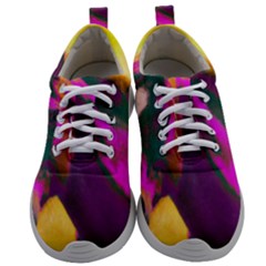 Vibrant Abstract Equine Art Mens Athletic Shoes by ExtraAwesomeSauce