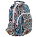 Blue islands Rounded Multi Pocket Backpack View2