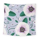 Flowers Petals Blossom Flora Square Tapestry (Large) View1