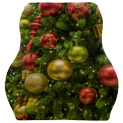 Christmas Tree Ornament Deco Car Seat Velour Cushion  by Apenda