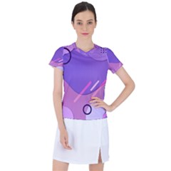 Colorful Labstract Wallpaper Theme Women s Sports Top by Apen