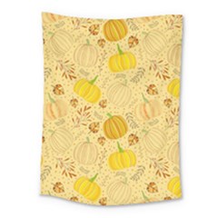 Pumpkins Autumn Fall Harvest Medium Tapestry by Apenda