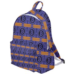 Bitcoin Logo Pattern The Plain Backpack by ExtraAwesomeSauce