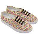 Colorful Bitcoin Pattern Women s Classic Low Top Sneakers View3