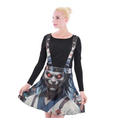 Demon Samurai Suspender Skater Skirt by AwesomeSauce