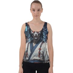 Demon Samurai Velvet Tank Top by AwesomeSauce