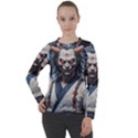 Demon Samurai Women s Long Sleeve Raglan T-Shirt View1