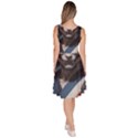 Demon Samurai Knee Length Skater Dress With Pockets View4