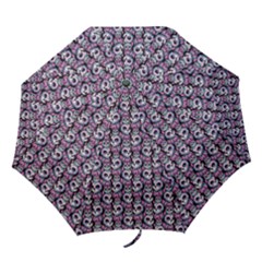 Sugar Skull Cat Pattern Folding Umbrellas by ExtraAwesomeSauce