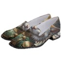 Epic Armored Cat Warrior Women s Classic Loafer Heels View2