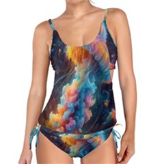 Cosmic Jellyfish Artwork Tankini Set by ExtraAwesomeSauce