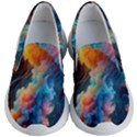 Cosmic Jellyfish Artwork Kids Lightweight Slip Ons View1