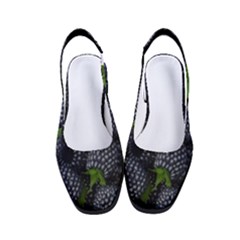 Blackberry Fruit, Fruit Women s Classic Slingback Heels by kyorashop23