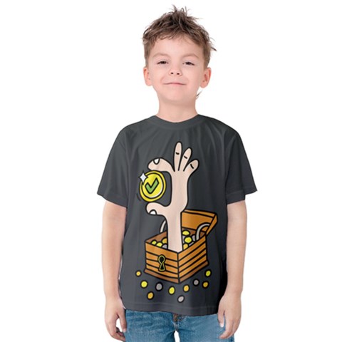 Dcmg Kids  Cotton T-shirt by divinecoinminer