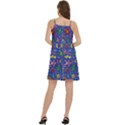 Grateful Dead Dancing Bears Pattern Mini Camis Dress With Pockets View4