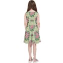 Retro 1880s Flowers Pattern 9 Kids  Skater Dress View4