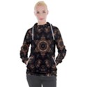 Bronze Age Mandala Women s Hooded Pullover View1