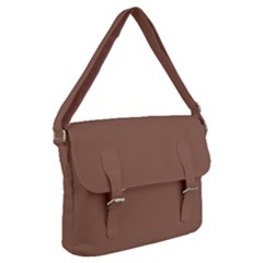 Mocha Mousse Hex Code #a47864 Buckle Messenger Bag by dressshop