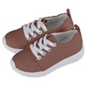 Mocha Mousse Hex Code #a47864 Kids  Lightweight Sports Shoes View2