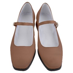 Mocha Mousse Hex Code #a47864 Women s Mary Jane Shoes by dressshop