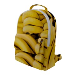 Bananas, Macro, Fruits, Ripe Bananas Flap Pocket Backpack (large) by kyorashop23