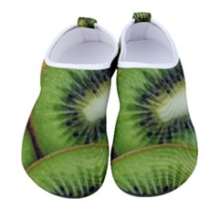 Kiwi Texture, Background With Kiwi, Fruits, Kiwi Men s Sock-style Water Shoes by kyorashop23