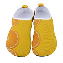 Orange, Slices, Fruit, Citrus Men s Sock-style Water Shoes by kyorashop23