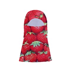 Strawberry Texture, Macro, Ripe Strawberry Adjustable Balaclava Face Mask by kyorashop23