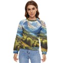 Forest Landscape Nature Trees Women s Long Sleeve Raglan T-Shirt View1