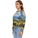 Forest Landscape Nature Trees Women s Long Sleeve Raglan T-Shirt View2