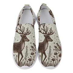 Artwork Graffiti Painting Creative Women s Slip On Sneakers by Salmanaz77