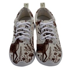 Artwork Graffiti Painting Creative Women Athletic Shoes by Salmanaz77