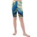 Mountains Nature Forest Landscape Kids  Mid Length Swim Shorts View1