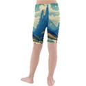 Mountains Nature Forest Landscape Kids  Mid Length Swim Shorts View2