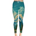 Mountains Rural Countryside Sky Inside Out Leggings View1