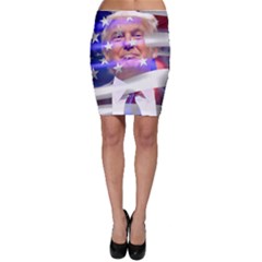 Donald Trump Flag Bodycon Skirt by vintagetrump