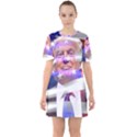 Donald Trump Flag Sixties Short Sleeve Mini Dress View1