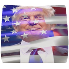 Donald Trump Flag Seat Cushion by vintagetrump