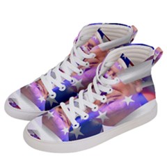 Donald Trump Flag Men s Hi-top Skate Sneakers by vintagetrump